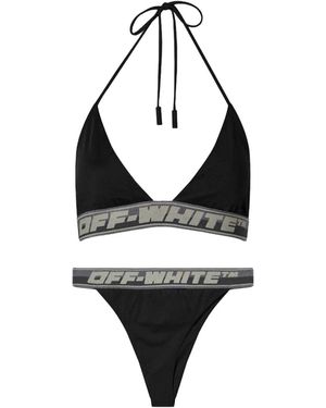 Off-White c/o Virgil Abloh Off Logo Bikini - Zwart