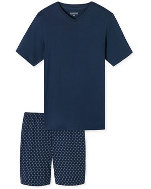 Schiesser Pyjama - Blauw