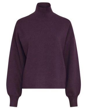 Moss Copenhagen Pullover 18809 Mschmercy - Paars