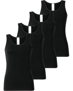 Schiesser Onderhemd - Zwart