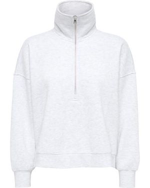 ONLY Onllesure/S Half Zip Rs Swt - Wit