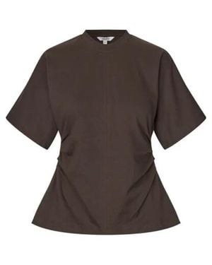 Mbym Altagracia-M T-Shirt - Bruin
