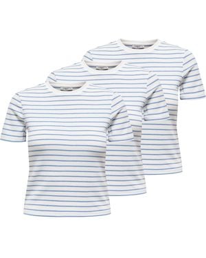 ONLY T-Shirt - Blauw