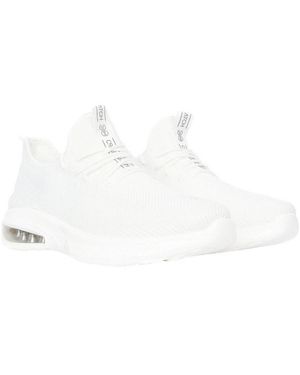 Crosshatch Trevel Trainers - White