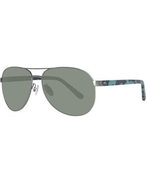 Timberland Aviator Sunglasses Tb9171 Camo Temples - Grey