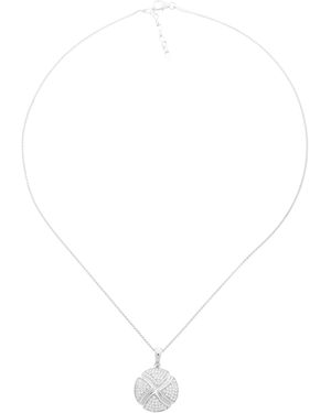 Orphelia 925 Sterling Chain With Pendant - White