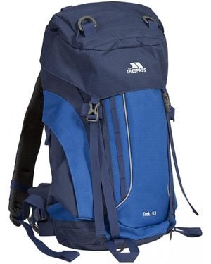 Trespass Trek 33 Rucksack/Backpack (33 Litres) - Blue