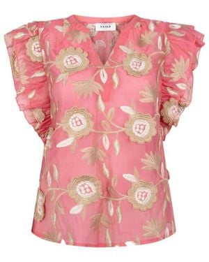 Aaiko Top Zonder Mouw Yaella 3D Ten 518 - Roze