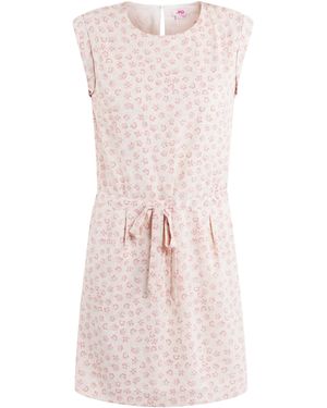 Mo My Jurk Met Bloemenprint Esha - Roze