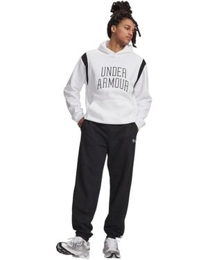 Under Armour Rival Fleece Joggers Wit) - Grijs