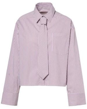 Beaumont Organic Blouse Lange Mouw Bc48721263 Jessic - Paars