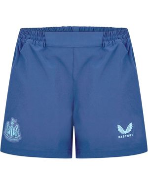 Castore Travshor Newcastle United Fc-Short Voor (Marine) - Blauw