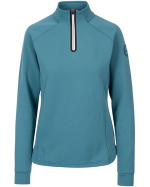 DLX Trespass Mhairi Top Met Lange Mouwen (Storm) - Blauw