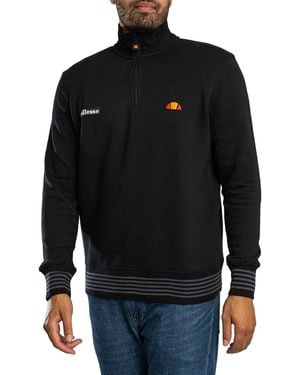 Ellesse Verazo 1/4 Zip Track Top - Zwart