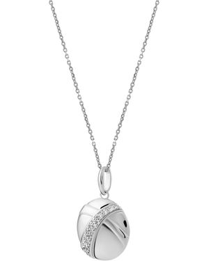 Orphelia 925 Sterling Chain With Pendant - Metallic
