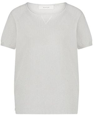 Nukus Anita Top Lurex Nks01085 - Wit