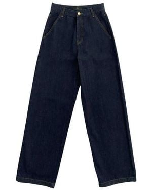 WITHBLACK Wblcarla Hw Denim Pant 00001437 - Blauw
