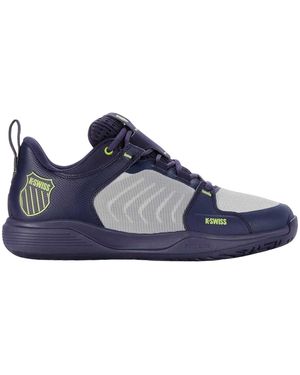 K-swiss Ultrashot Team Chevron-Tennisschoenen Voor (Erwtengroen/Limoen) - Blauw