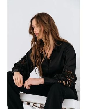 Maicazz Blouse Lilo Wi24.20.303 - Zwart