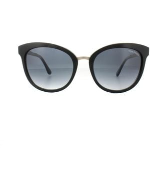 Tom Ford Zonnebril 0461 Emma 05 W Goud Blauw Verloop - Bruin