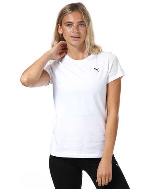 Essentials Klein Logo T-Shirt - Wit