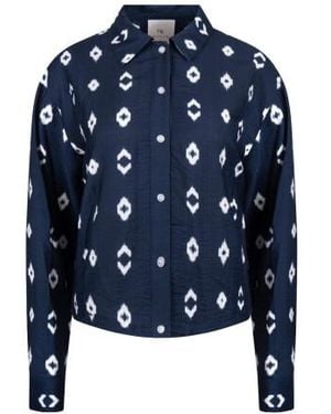 Nukus Newport Blouse Nks02141 - Blauw