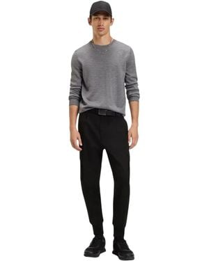 HUGO Glavin241 Slim Cargo Broek - Grijs