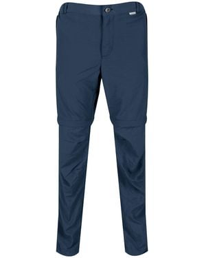 Regatta Leesville Ii Zip Off Trousers - Blue