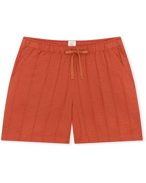 Schiesser Vrouwen Pyjama Broek Mix Relax - Rood