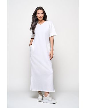 Mart Visser Caroline Tensen Ella Sweat Jurk Off - Wit