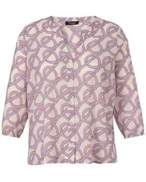 FRAPP Blouse Lange Mouw 2652699 - Paars