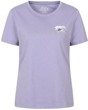 Mountain Warehouse Vogels Bij Schemering T-Shirt - Paars
