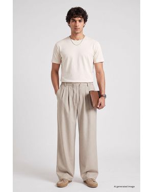 TOMMY LIFE Viscose Blend Trousers - Multicolour