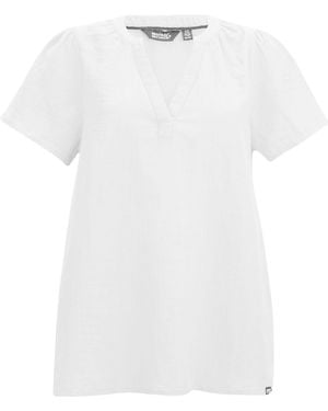 Regatta Ladies Selen Short-Sleeved Shirt Cotton - White