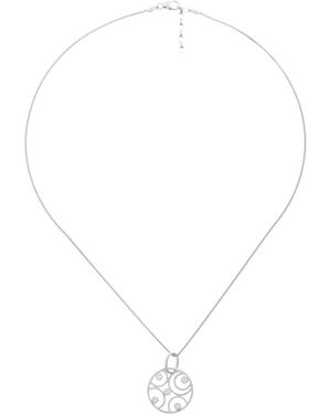 Orphelia 925 Sterling Chain With Pendant - Metallic