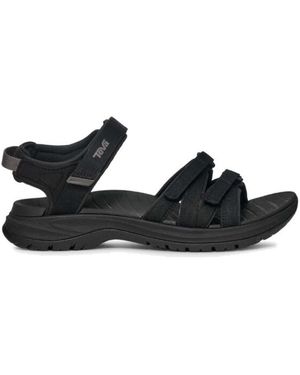 Teva Fitness ,Zwart ,Polyester Tirra Sport Wandelsandaal