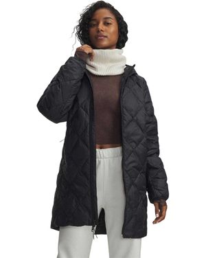 Under Armour Legend-Donsparka Voor - Zwart