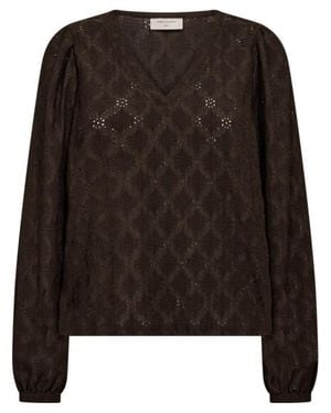 Freequent Fqeskonia-Shirt Mole - Zwart