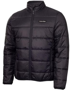 Calvin Klein Lichtgewicht Pufferjas Voor - Blauw