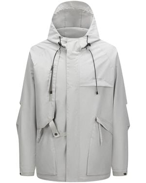 Firetrap Windjack Met Capuchon Voor (As) - Grijs