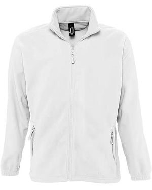 Sol's North Fleece Jas - Wit