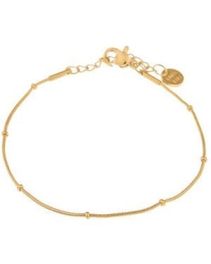 Label Kiki Mini Dot Chain Bracelet - Metallic