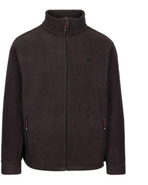 Trespass Bernal Full Zip Fleece Jacket (Carbon) - Black