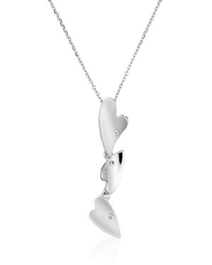 Orphelia 925 Sterling Chain With Pendant - Metallic