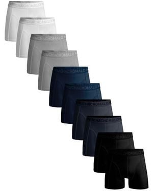 MUCHACHOMALO 10-Pack Boxershorts - Blauw