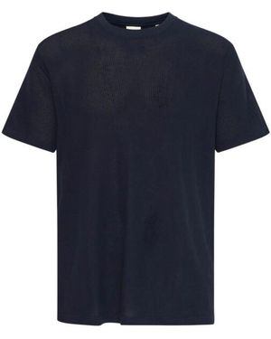 Solid Solid Casual T-Shirt - Blauw