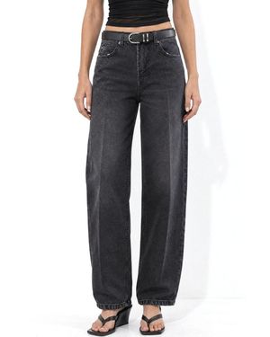 Squalo Cotton Trousers - Black