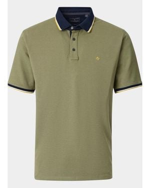 CASA MODA Polo Korte Mouw Polo 2-Tone Pq 126320101/303 - Groen