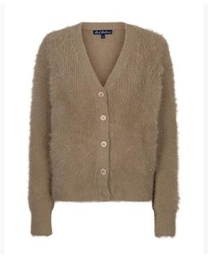 Red Button Vest Srb5115 Fuzzy Latte - Naturel