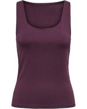 ONLY Onllone S/L 2-Way Top Jrs 15315901 Winetasting - Paars